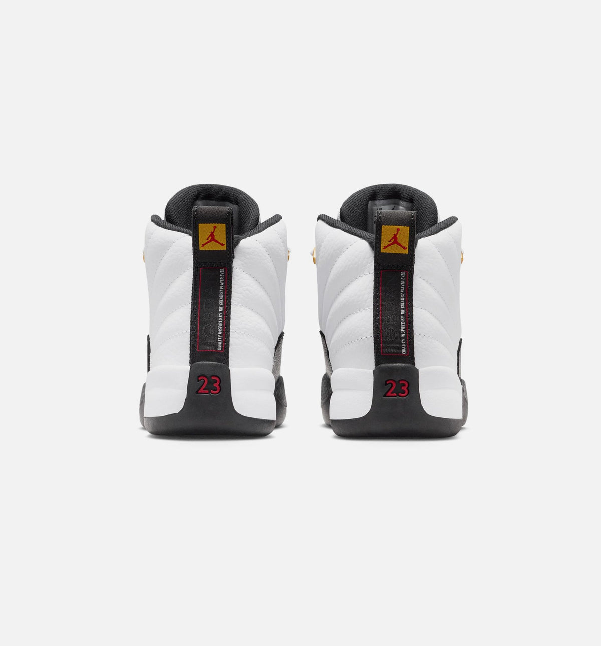 Air Jordan 12 Retro 'Taxi' Preschool - White/Black/Taxi