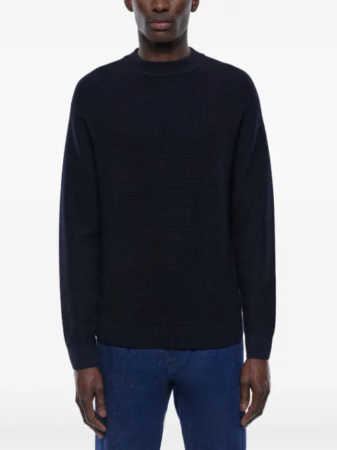 FURSAC waffle-knit wool jumper