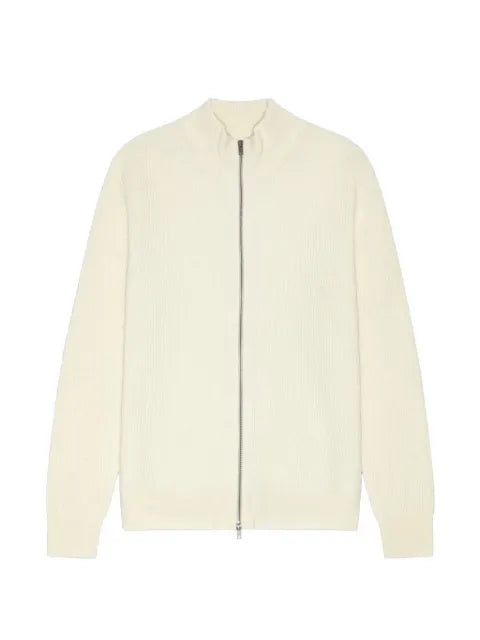 Les Deux ribbed zip-up jacket