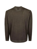C.P. Company merino wool re-colour Lens crewneck sweater