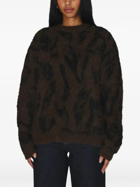Dr. Denim patch-detail sweater