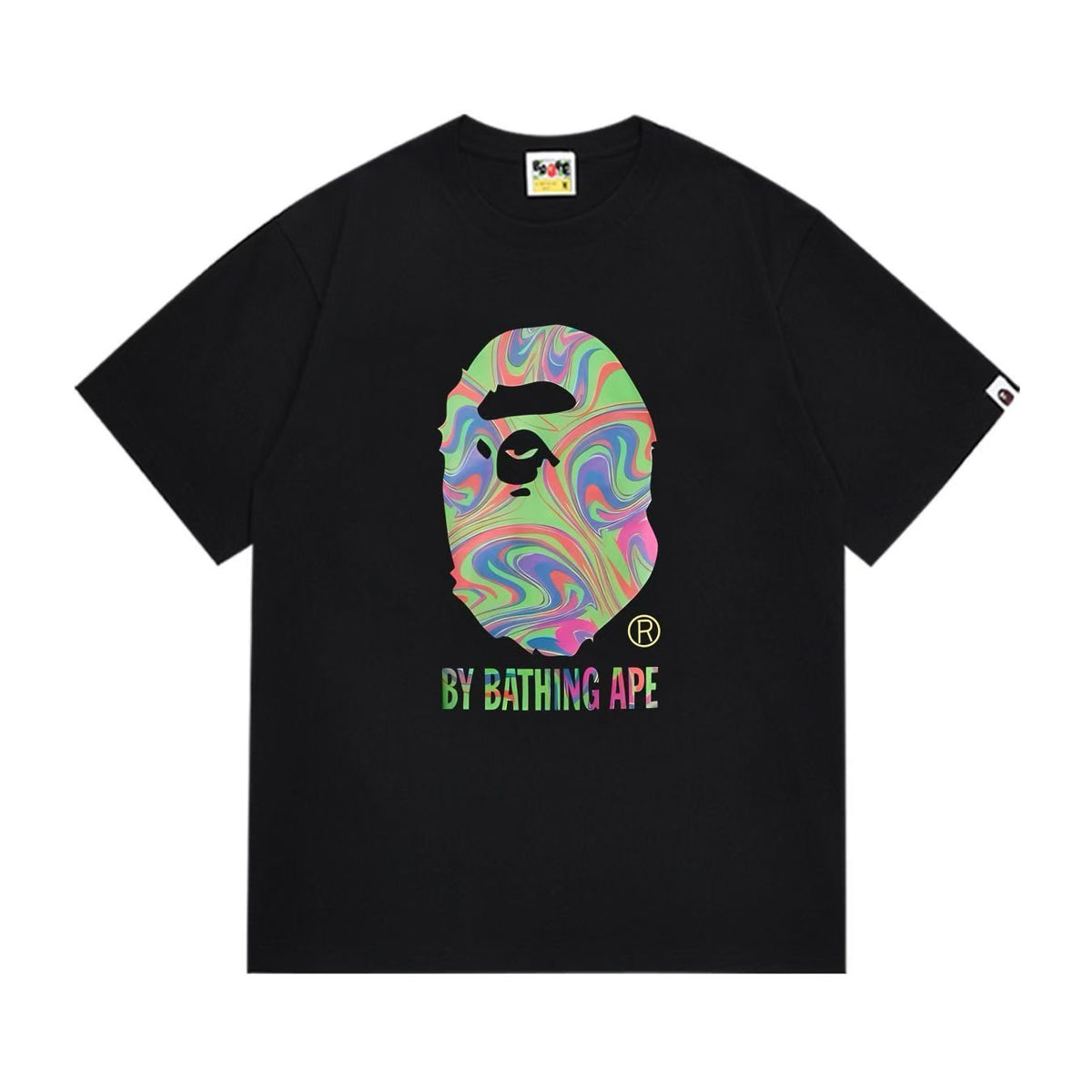 BAPE Psychedelic Ape Graphic T-Shirt