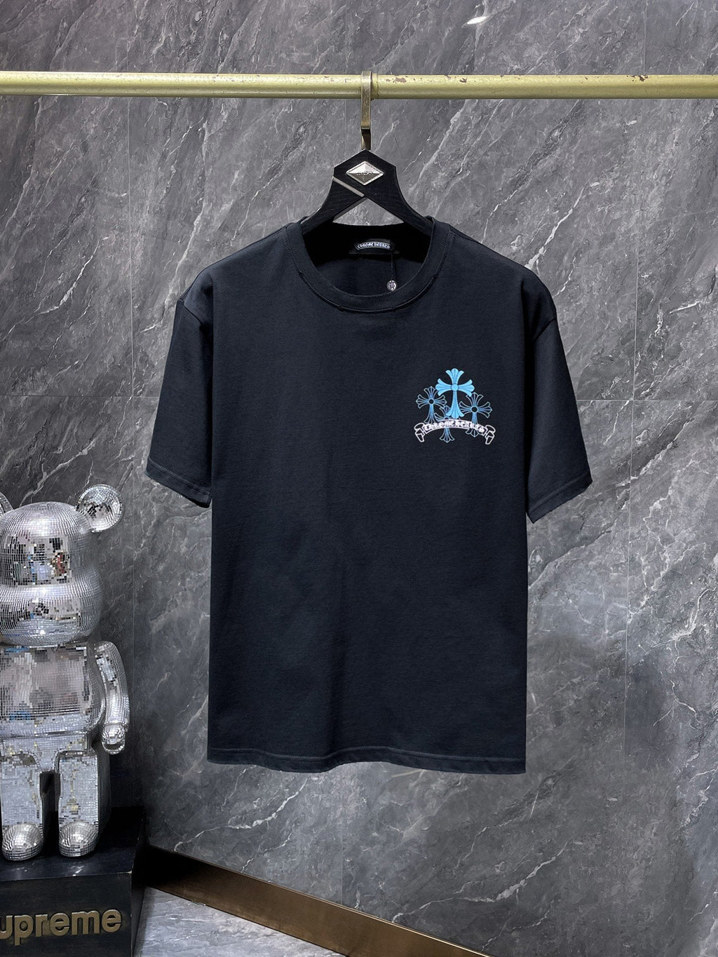 Chrome Hearts Horseshoe Cross Graphic T-Shirt