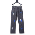 Chrome Hearts Exclusive Cross Patch Jeans