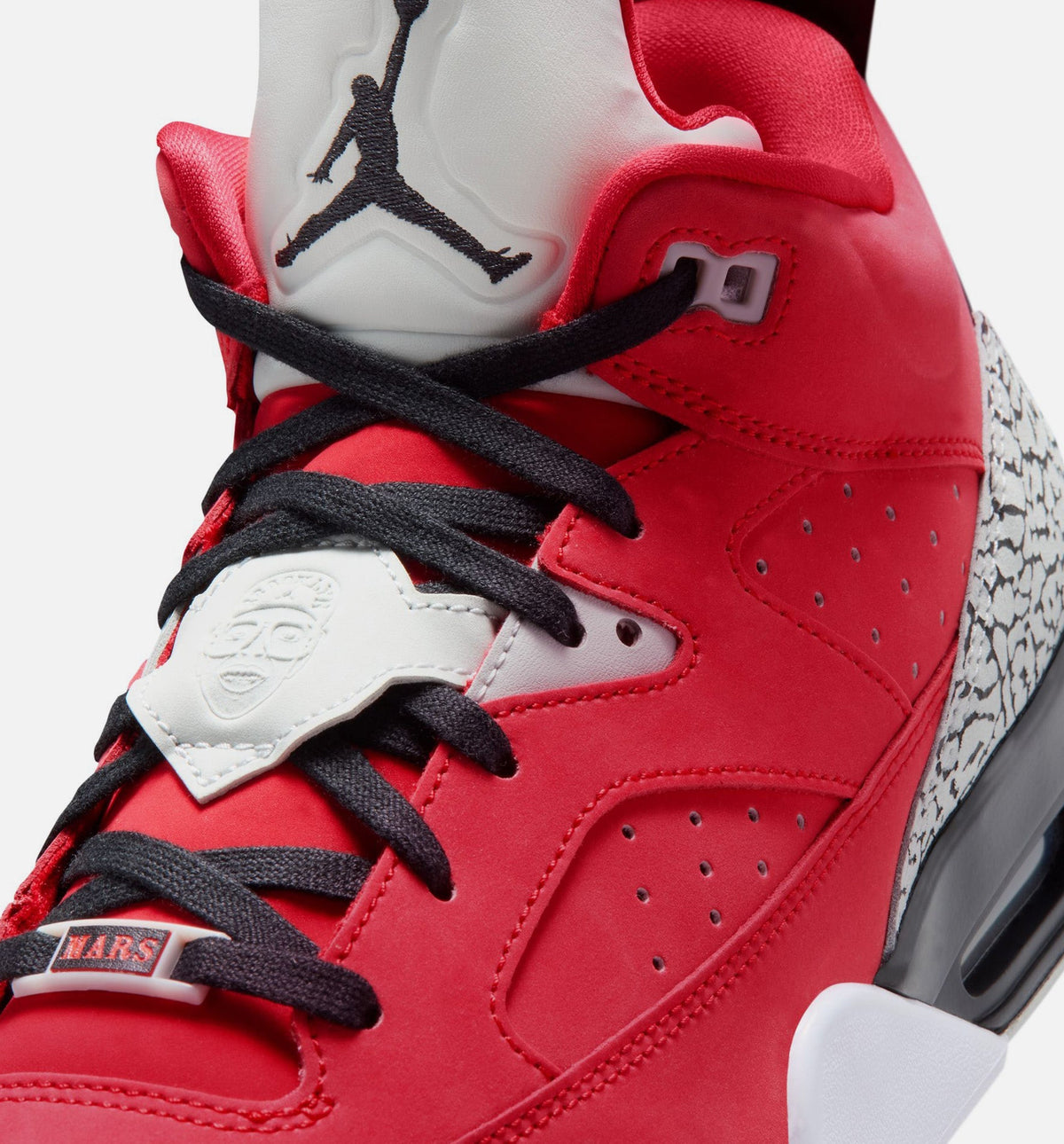 Son of Mars Low Men's Lifestyle Shoes - Fire Red / Black / Grey Mist / White