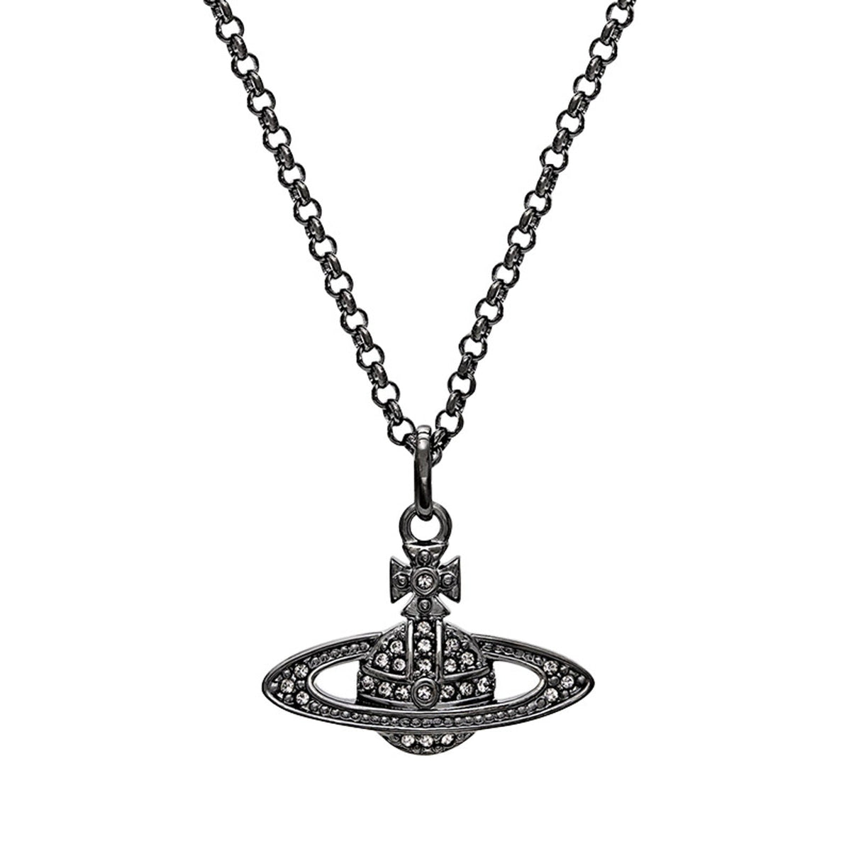Vivienne Westwood Style Layered Chain Orb Necklace